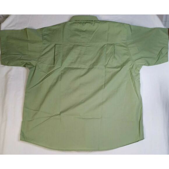 Blue Generation Mens 2XL Short Sleeve Button Down Shirt - Picture 7 of 7